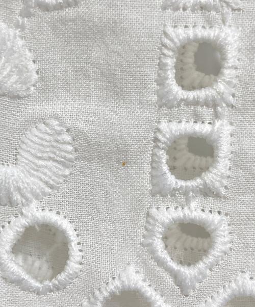 TOGA VIRILIS（トーガ ビリリース）TOGA VIRILIS (トーガ ビリリース) Lace S/S shirt ホワイト サイズ:46の古着・服飾アイテム