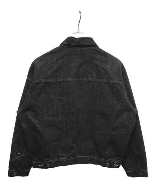 HUF（ハフ）HUF (ハフ) TOKEN DENIM JACKET ブラック サイズ:Mの古着・服飾アイテム