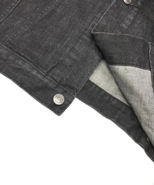 HUF（ハフ）HUF (ハフ) TOKEN DENIM JACKET ブラック サイズ:Mの古着・服飾アイテム
