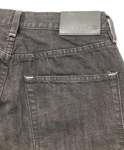 HUF（ハフ）HUF (ハフ) TOKEN DENIM PANTS ブラック サイズ:30の古着・服飾アイテム