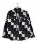 South2 West8（サウスツー ウエストエイト）の古着「WESTERN SHIRT － MULTI DOT PATCHWORK/ウエスタンシャツマルチドットパッチワーク」｜ネイビー×アイボリー