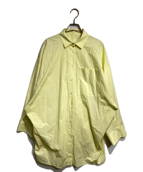 ENFOLD（エンフォルド）ENFOLD (エンフォルド) NAPE SHIRT/ネープシャツ イエロー サイズ:38の古着・服飾アイテム