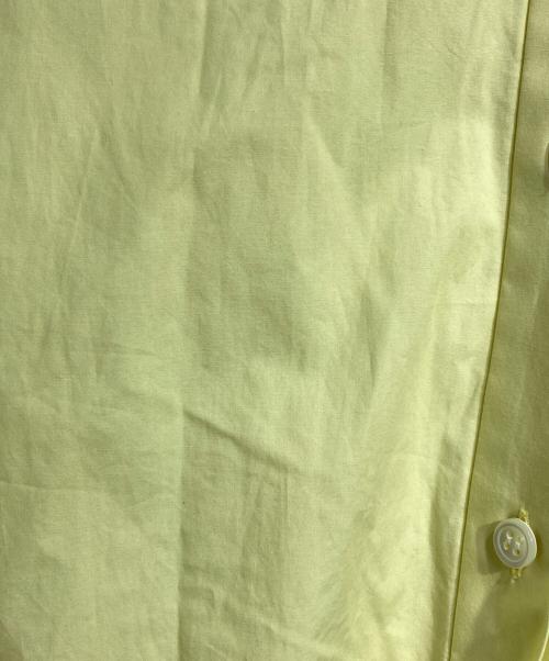 ENFOLD（エンフォルド）ENFOLD (エンフォルド) NAPE SHIRT/ネープシャツ イエロー サイズ:38の古着・服飾アイテム