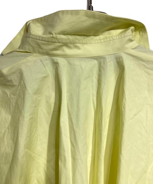 ENFOLD（エンフォルド）ENFOLD (エンフォルド) NAPE SHIRT/ネープシャツ イエロー サイズ:38の古着・服飾アイテム