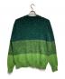TOGA VIRILIS (トーガ ビリリース) GRADATION KNIT CARDIGAN/グラデーションニットカーディガン グリーン サイズ:48：15000円