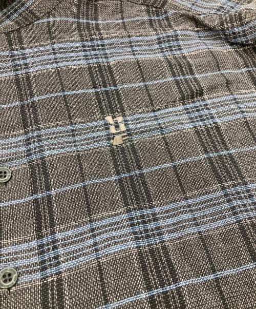 HUF（ハフ）HUF (ハフ) MEGABLAST PLAID LS SHIRT ブルー×グレー サイズ:Lの古着・服飾アイテム