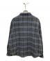 HUF (ハフ) MEGABLAST PLAID LS SHIRT ブルー×グレー サイズ:L：6000円