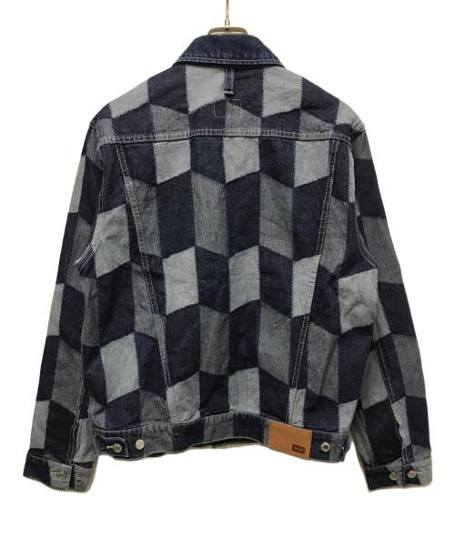 HUF（ハフ）HUF (ハフ) PATCHWORK DENIM JACKET インディゴ サイズ:Ｍの古着・服飾アイテム