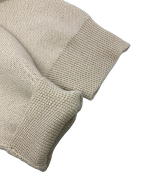 HUF（ハフ）HUF (ハフ) ドーナツプリントニット ベージュ×パープル サイズ:Mの古着・服飾アイテム