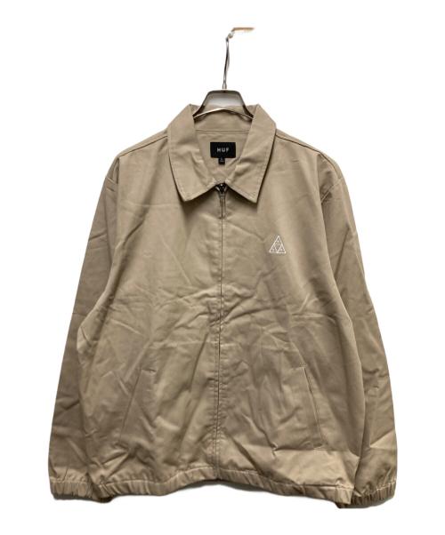 HUF（ハフ）HUF (ハフ) SET TT SHOP JACKET ブラウン サイズ:Lの古着・服飾アイテム