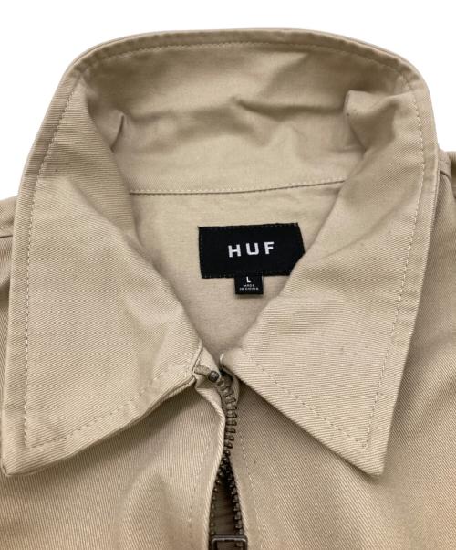 HUF（ハフ）HUF (ハフ) SET TT SHOP JACKET ブラウン サイズ:Lの古着・服飾アイテム