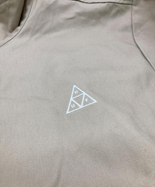 HUF（ハフ）HUF (ハフ) SET TT SHOP JACKET ブラウン サイズ:Lの古着・服飾アイテム