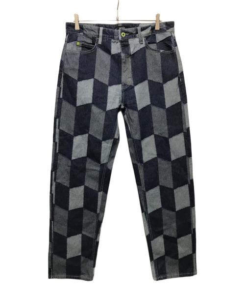 HUF（ハフ）HUF (ハフ) PATCHWORK DENIM PANTS インディゴ サイズ:32の古着・服飾アイテム