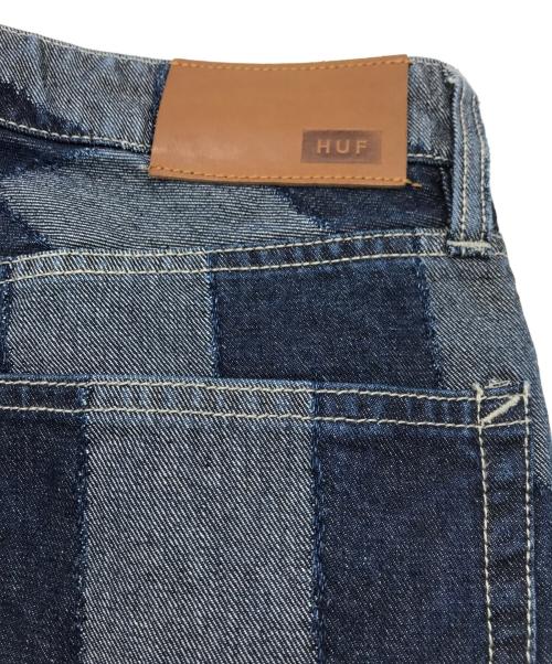 HUF（ハフ）HUF (ハフ) PATCHWORK DENIM PANTS インディゴ サイズ:32の古着・服飾アイテム