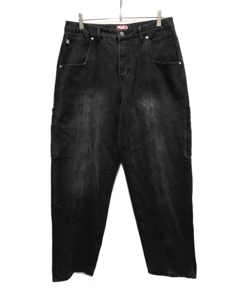 STAR TEAM（スターチーム）STAR TEAM (スターチーム) BLACK DENIM ブラック サイズ:34の古着・服飾アイテム