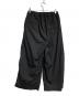 sillage (シアージ) Baggy Trousers/バギー・トラウザーズ ブラック サイズ:FREE：18000円