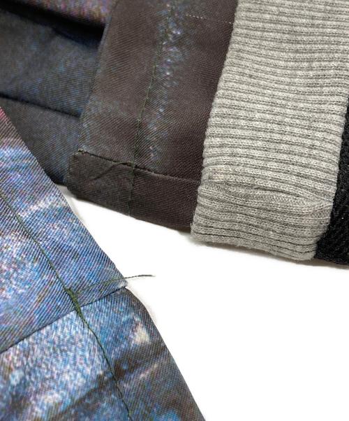 PUMA（プーマ）PUMA (プーマ) MIHARA YASUHIRO (ミハラヤスヒロ) 浮世絵転写フード付きジップジャケット/ zip jacket グレー×ブラック サイズ:Mの古着・服飾アイテム