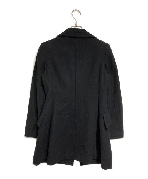 Vivienne Westwood RED LABEL（ヴィヴィアンウエストウッドレッドレーベル）Vivienne Westwood RED LABEL (ヴィヴィアンウエストウッドレッドレーベル) ビックカラー変形コート ブラック サイズ:2の古着・服飾アイテム