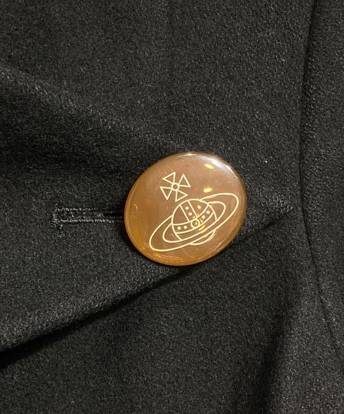 Vivienne Westwood RED LABEL（ヴィヴィアンウエストウッドレッドレーベル）Vivienne Westwood RED LABEL (ヴィヴィアンウエストウッドレッドレーベル) ビックカラー変形コート ブラック サイズ:2の古着・服飾アイテム