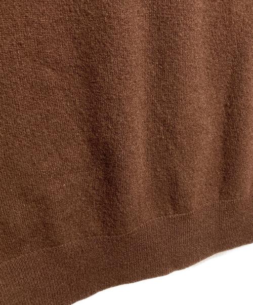 Acne studios（アクネ ストゥディオズ）ACNE STUDIOS (アクネ ストゥディオス) Faceロゴパッチカーディガン ブラウン サイズ:Sの古着・服飾アイテム