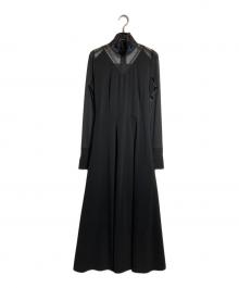 LOKITHO（ロキト）の古着「EMB. NECK DRESS()」｜ブラック