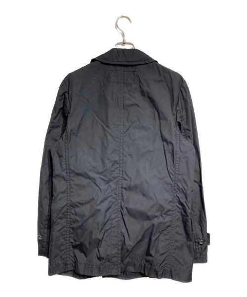 COMME des GARCONS HOMME（コムデギャルソン オム）COMME des GARCONS HOMME (コムデギャルソン オム) ナイロンダックダブルブレストコート/Nylon duck double-breasted coat ブラック サイズ:Sの古着・服飾アイテム