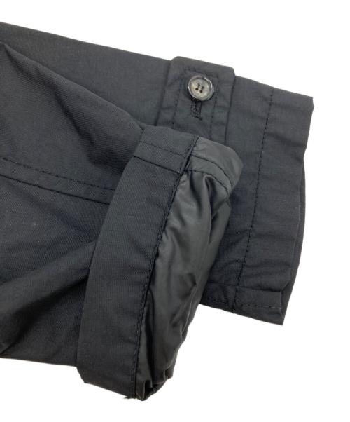 COMME des GARCONS HOMME（コムデギャルソン オム）COMME des GARCONS HOMME (コムデギャルソン オム) ナイロンダックダブルブレストコート/Nylon duck double-breasted coat ブラック サイズ:Sの古着・服飾アイテム