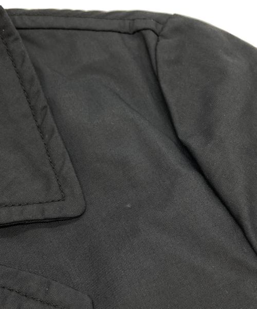 COMME des GARCONS HOMME（コムデギャルソン オム）COMME des GARCONS HOMME (コムデギャルソン オム) ナイロンダックダブルブレストコート/Nylon duck double-breasted coat ブラック サイズ:Sの古着・服飾アイテム