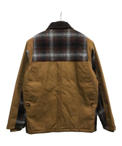 Carhartt WIP（カーハート ワークインプログレス）Carhartt WIP (カーハート ワークインプログレス) HIGHLAND JACKET ブラウン サイズ:Ｓの古着・服飾アイテム