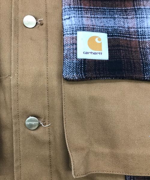 Carhartt WIP（カーハート ワークインプログレス）Carhartt WIP (カーハート ワークインプログレス) HIGHLAND JACKET ブラウン サイズ:Ｓの古着・服飾アイテム