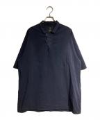 teatoraテアトラ）の古着「CARTRIDGE POLO SHIRT PH/カートリッジポロシャツ」｜ネイビー