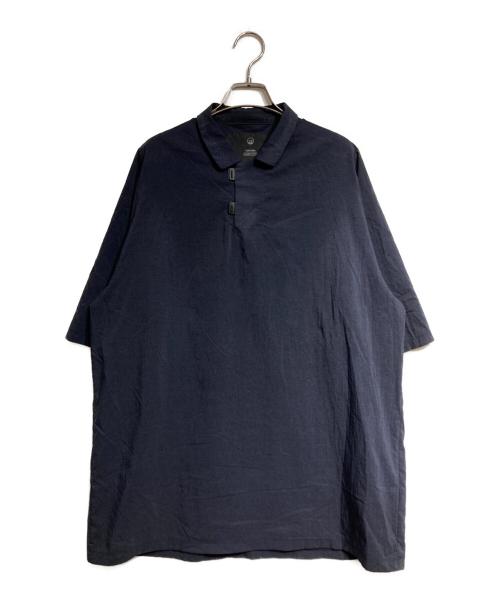 teatora（テアトラ）teatora (テアトラ) CARTRIDGE POLO SHIRT PH/カートリッジポロシャツ ネイビー サイズ:3の古着・服飾アイテム