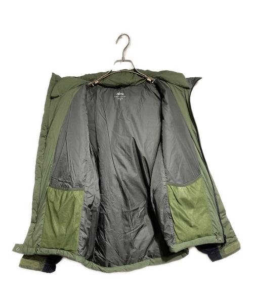 NANGA（ナンガ）NANGA (ナンガ) MANUAL ALPHABET (マニュアル アルファベット) PCU DOWN JACKET/PCUダウンジャケット グリーン サイズ:2の古着・服飾アイテム