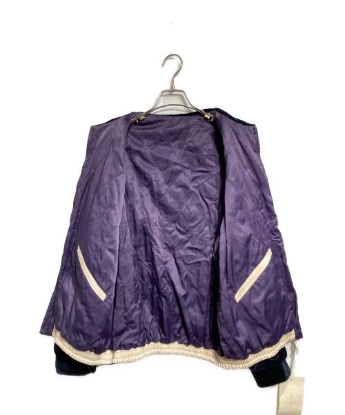 OLD JOE & Co.（オールドジョー）OLD JOE & Co. (オールドジョー) STUNNING VELVET SOUVENIR JACKET ネイビー(NOCTURNE) サイズ:40の古着・服飾アイテム