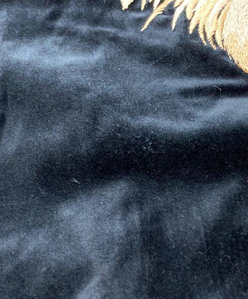 OLD JOE & Co.（オールドジョー）OLD JOE & Co. (オールドジョー) STUNNING VELVET SOUVENIR JACKET ネイビー(NOCTURNE) サイズ:40の古着・服飾アイテム