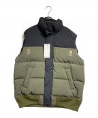 sacaiサカイ）の古着「Puffer Vest」｜ブラック×オリーブ