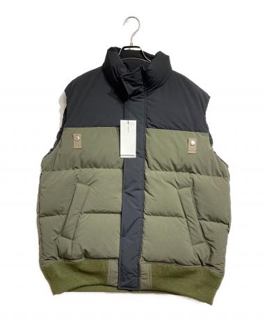 中古・古着通販】sacai (サカイ) Puffer Vest ブラック×オリーブ