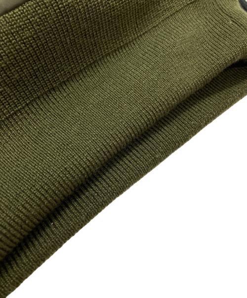 sacai（サカイ）sacai (サカイ) Puffer Vest ブラック×オリーブ サイズ:3の古着・服飾アイテム