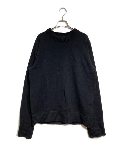 sacai（サカイ）sacai (サカイ) Wool Knit Pullover/ ウールニットプルオーバー ブラック サイズ:4の古着・服飾アイテム
