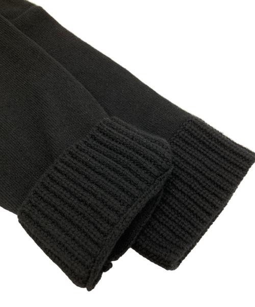 sacai（サカイ）sacai (サカイ) Wool Knit Pullover/ ウールニットプルオーバー ブラック サイズ:4の古着・服飾アイテム