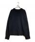 sacai（サカイ）の古着「Wool Knit Pullover/ ウールニットプルオーバー」｜ブラック