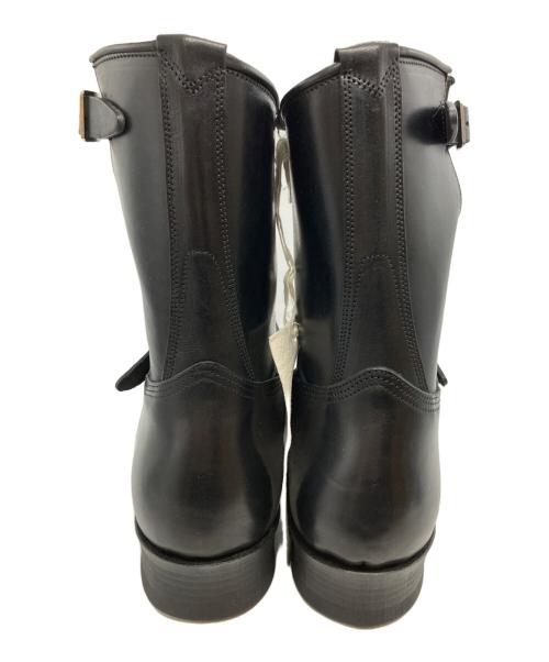 OLD JOE & Co.（オールドジョー）OLD JOE & Co. (オールドジョー) “The Engineer” ARTISAN LEATHER ENGINEER BOOTS/アルチザン レザー エンジニア ブーツ ブラック サイズ:9・1/2の古着・服飾アイテム