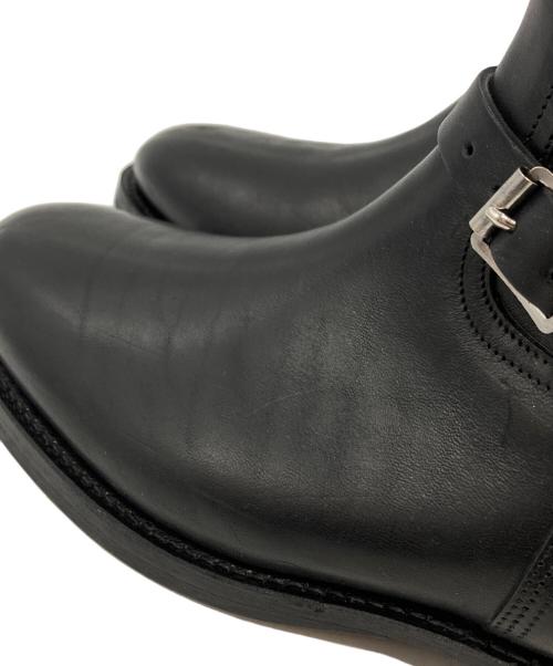 OLD JOE & Co.（オールドジョー）OLD JOE & Co. (オールドジョー) “The Engineer” ARTISAN LEATHER ENGINEER BOOTS/アルチザン レザー エンジニア ブーツ ブラック サイズ:9・1/2の古着・服飾アイテム