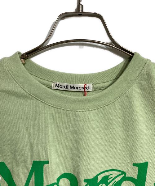 Mardi Mercredi（マルディメクルディ）MARDI MERCREDI (マルディメクルディ) フラワープリントTシャツ/Floral print T-shirt グリーン サイズ:Sの古着・服飾アイテム