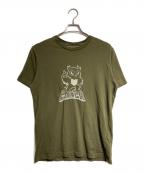 COACHコーチ）の古着「プリントTシャツ/printed t-shirt」｜オリーブ