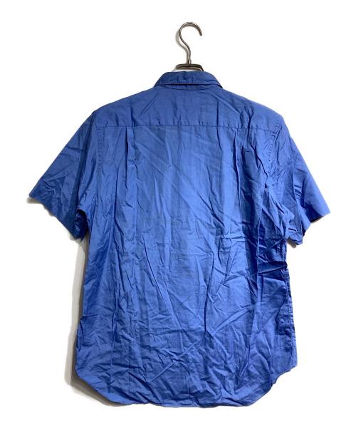 COMME des GARCONS HOMME PLUS（コムデギャルソンオムプリュス）COMME des GARCONS HOMME PLUS (コムデギャルソンオムプリュス) レギュラーカラーS/Sシャツ/Regular collar shirt ブルー サイズ:Freeの古着・服飾アイテム