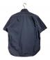 POST O'ALLS (ポストオーバーオールズ) ステッチワークシャツ/Stitch-detail shirt ネイビー サイズ:M：6000円