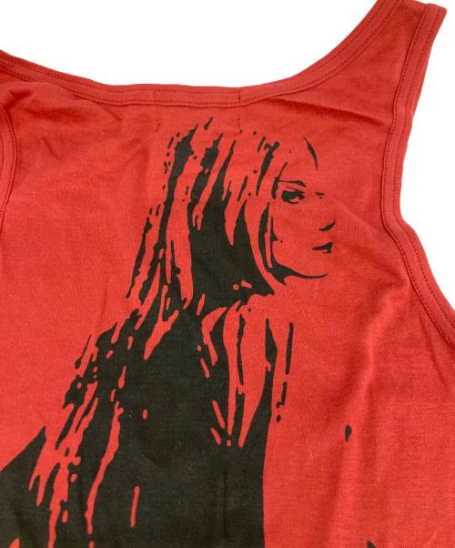 Hysteric Glamour（ヒステリックグラマー）Hysteric Glamour (ヒステリックグラマー) ENDLESS PARTY タンクトップ レッド サイズ:Freeの古着・服飾アイテム