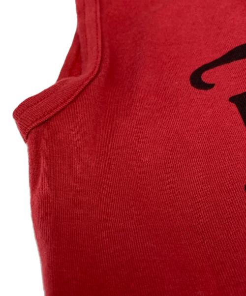 Hysteric Glamour（ヒステリックグラマー）Hysteric Glamour (ヒステリックグラマー) ENDLESS PARTY タンクトップ レッド サイズ:Freeの古着・服飾アイテム