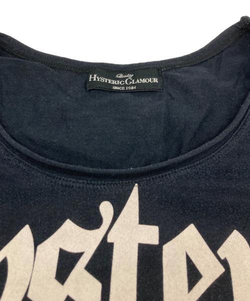 Hysteric Glamour（ヒステリックグラマー）Hysteric Glamour (ヒステリックグラマー) ヒスガールプリントTシャツ ブラック サイズ:Freeの古着・服飾アイテム